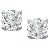Øreringe i hvidguld med runde, brillantslebne diamanter 3.0 mm (0.2 ct.)