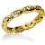 Eternity-ring i guld med runde, brillantslebne diamanter (ca 0.3ct)