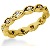 Eternity-ring i guld med runde, brillantslebne diamanter (ca 0.24ct)