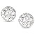 reringe i hvidguld med runde, brillantslebne diamanter 4.0 mm (0.5 ct.)
