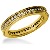 Eternity-ring i guld med runde, brillantslebne diamanter (ca 0.39ct)