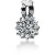 Fancy diamantvedhng i hvidguld med 19 st diamanter (1.12 ct.)